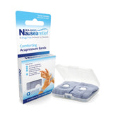 Sea-Band pulsera anti-náusea para mareo en viajes, alivio natural sin fármacos.