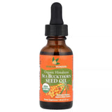 SEABUCKWONDERS aceite de espino amarillo en botella, ideal para uso diario