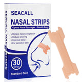 Seacall tiras nasales: aplicación rápida para respirar mejor durante la noche.