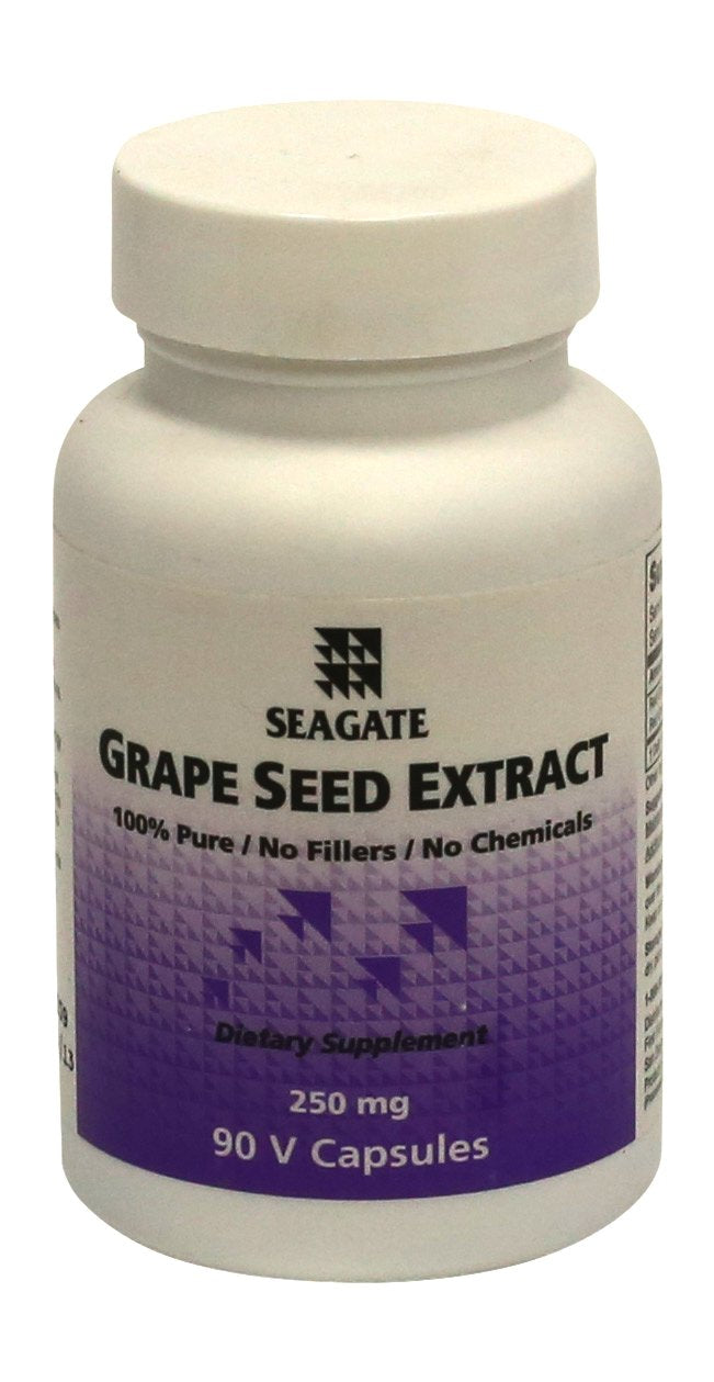 Seagate extracto de semilla de uva, bote de 90 capsulas, antioxidante diario