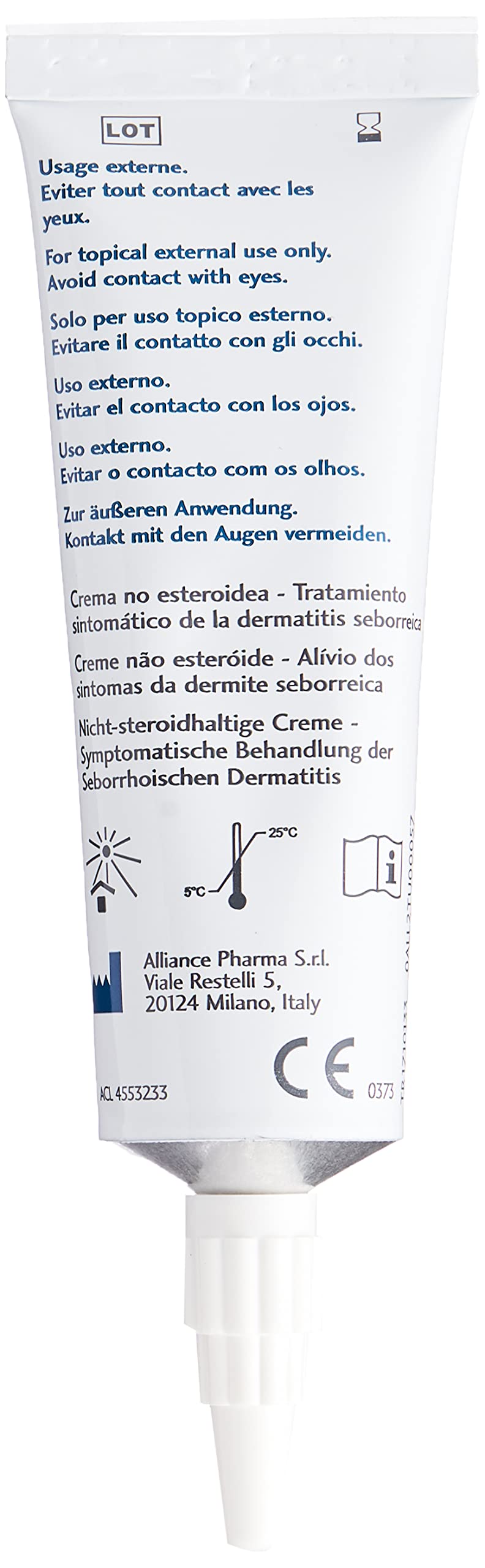 Fórmula no esteroide de Sebclair Crema Dermatola para uso seguro