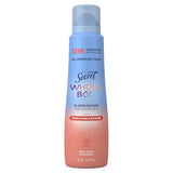Secret desodorante frasco 3.5 oz, formato práctico para diario o viaje.