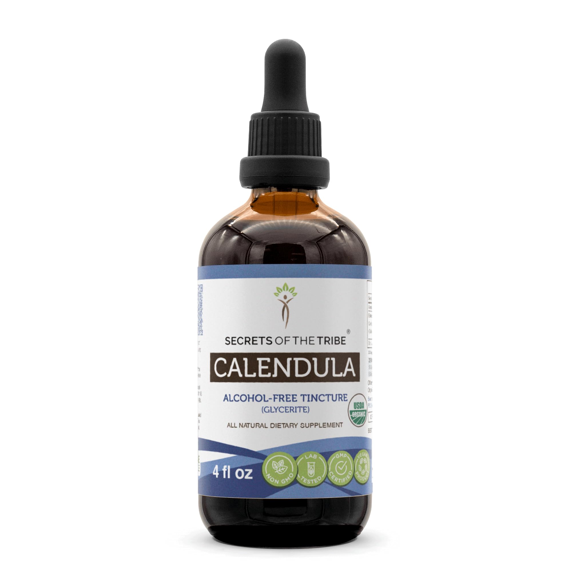 Secretos de la Tribu Calendula en bote de 4 oz para uso diario