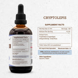 Secretos de la Tribu Cryptolepis raíz: extracto de planta para rituales diarios.