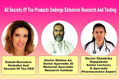 Vidalocity de Secrets Of Tea: opción vegetariana sin aditivos dañinos para la suplementación diaria.