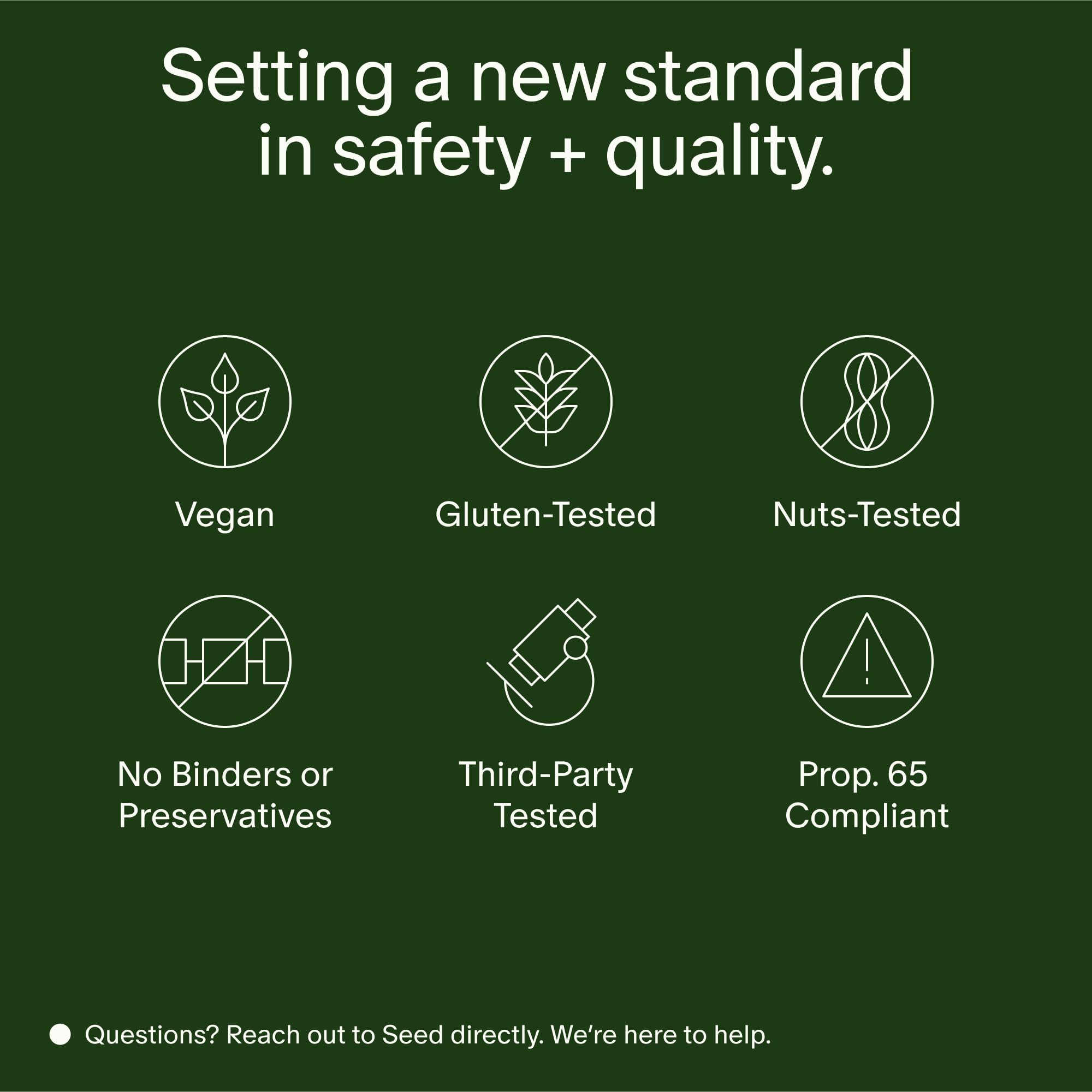 Seed 14 Días embalaje vegano para tu rutina