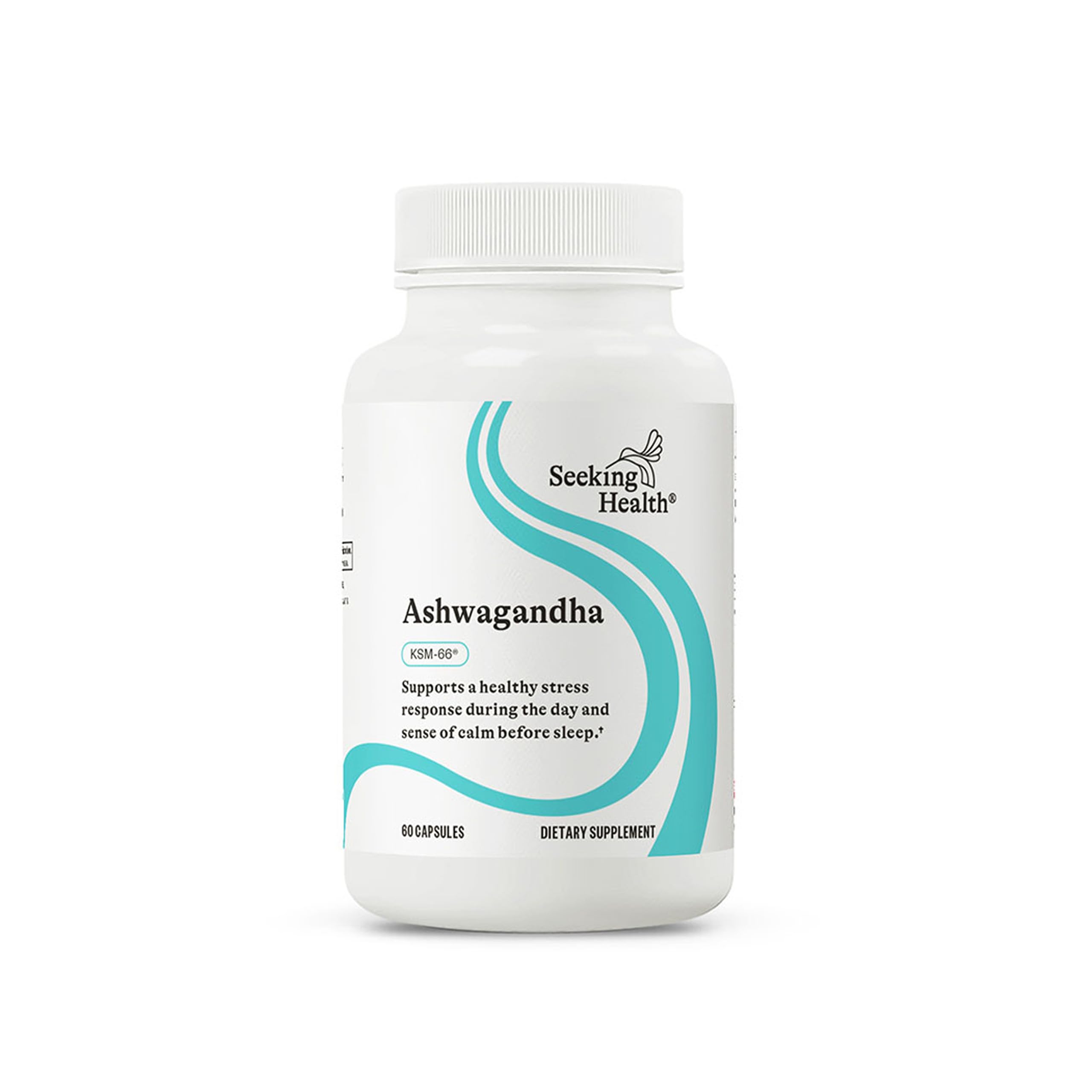 Seeking Health Ashwagandha: cápsulas en bote para apoyo al sistema inmune