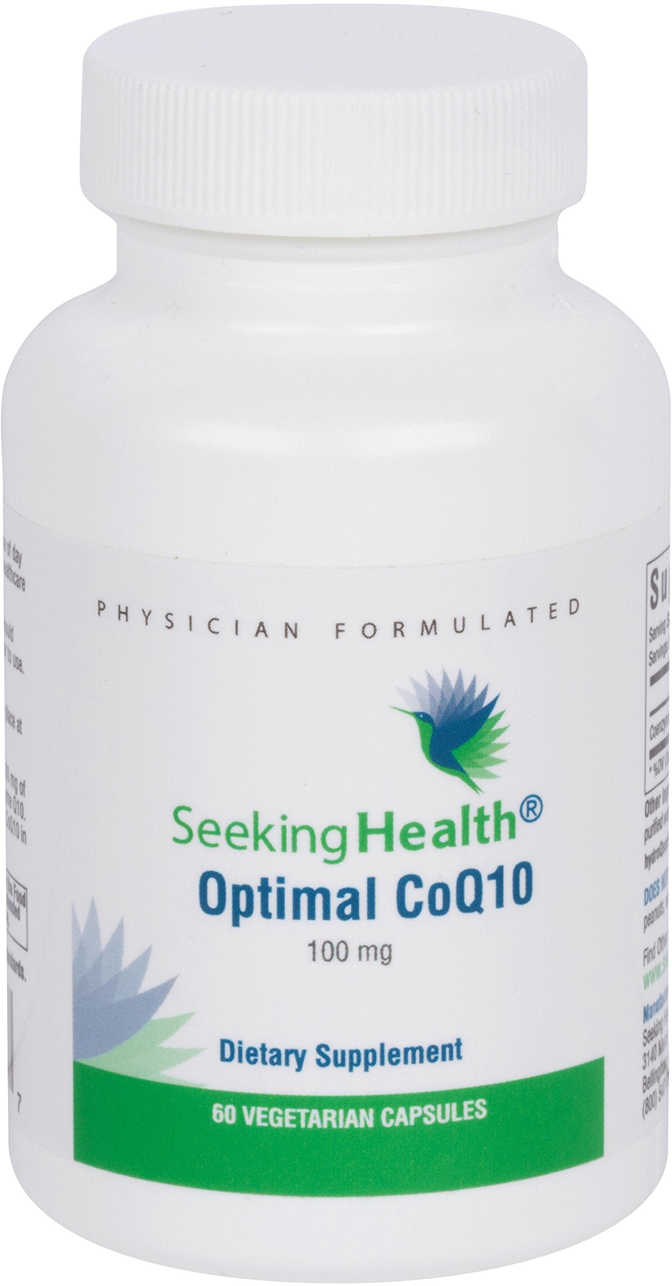 Seeking Health CoQ10: cápsulas antioxidantes para energía y salud cardíaca