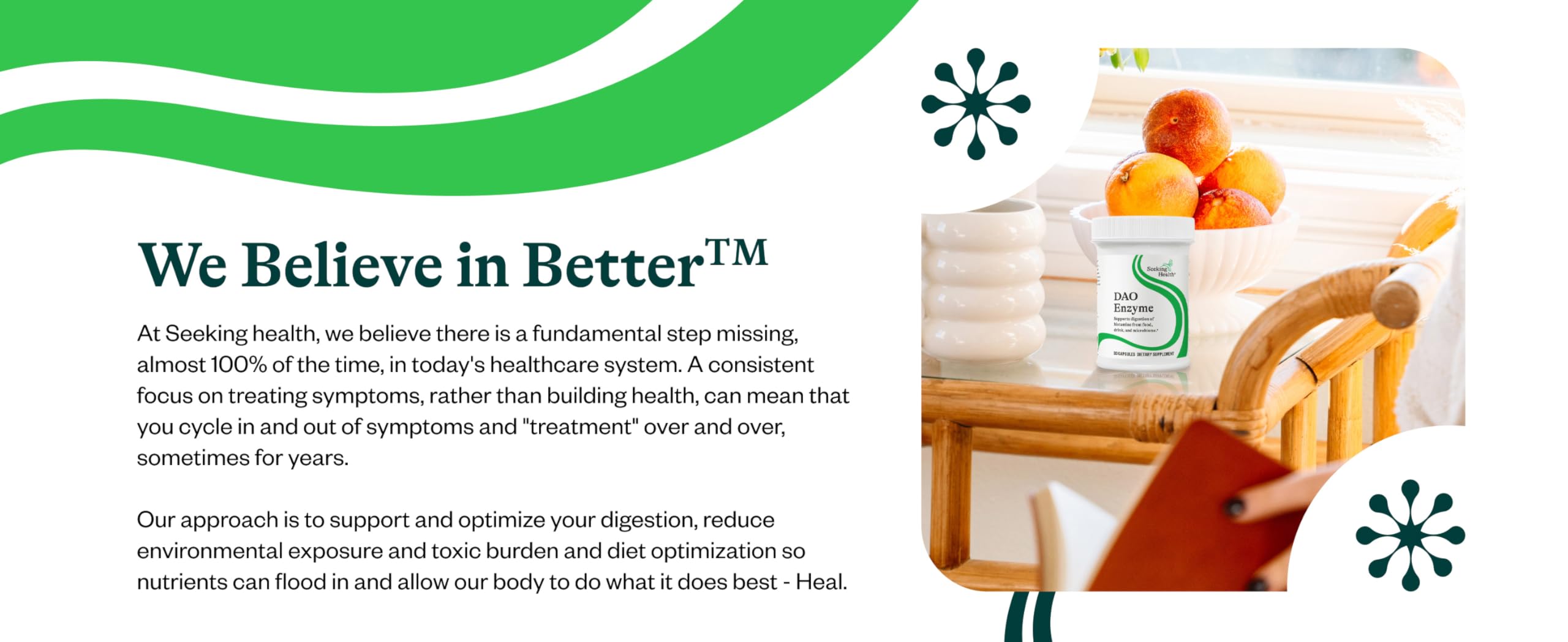 Seeking Health DAO Enzyme digestivo, complemento para bienestar diario