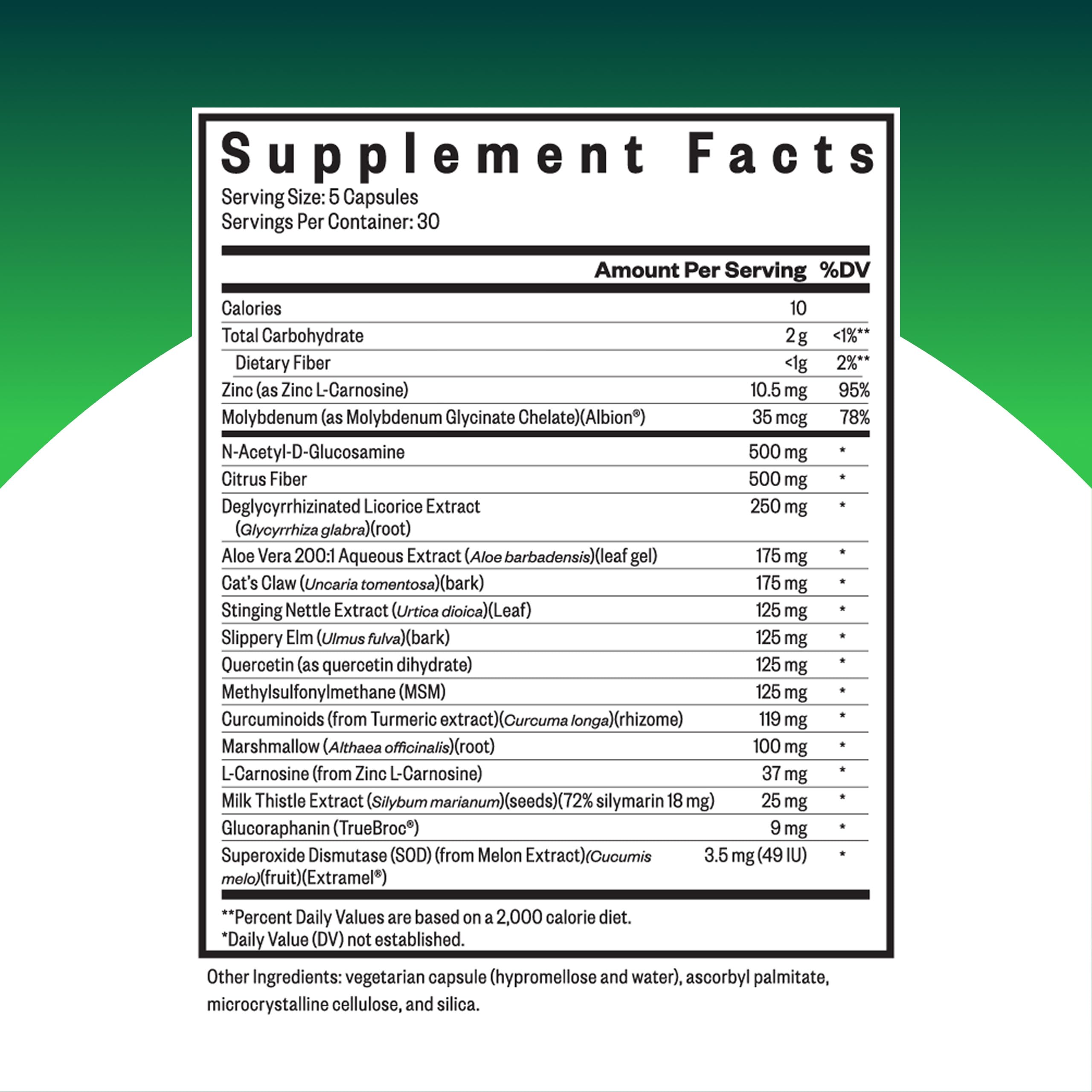 Seeking Health Gut Nutrients tabletas: fácil uso cada día