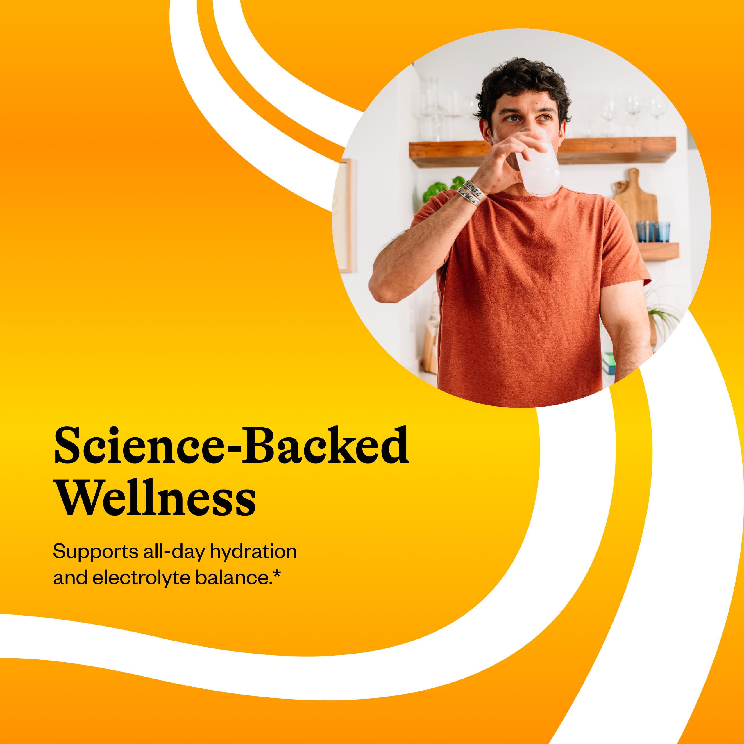 Seeking Health Electrolyte Sticks con ingredientes veganos y sin gluten.