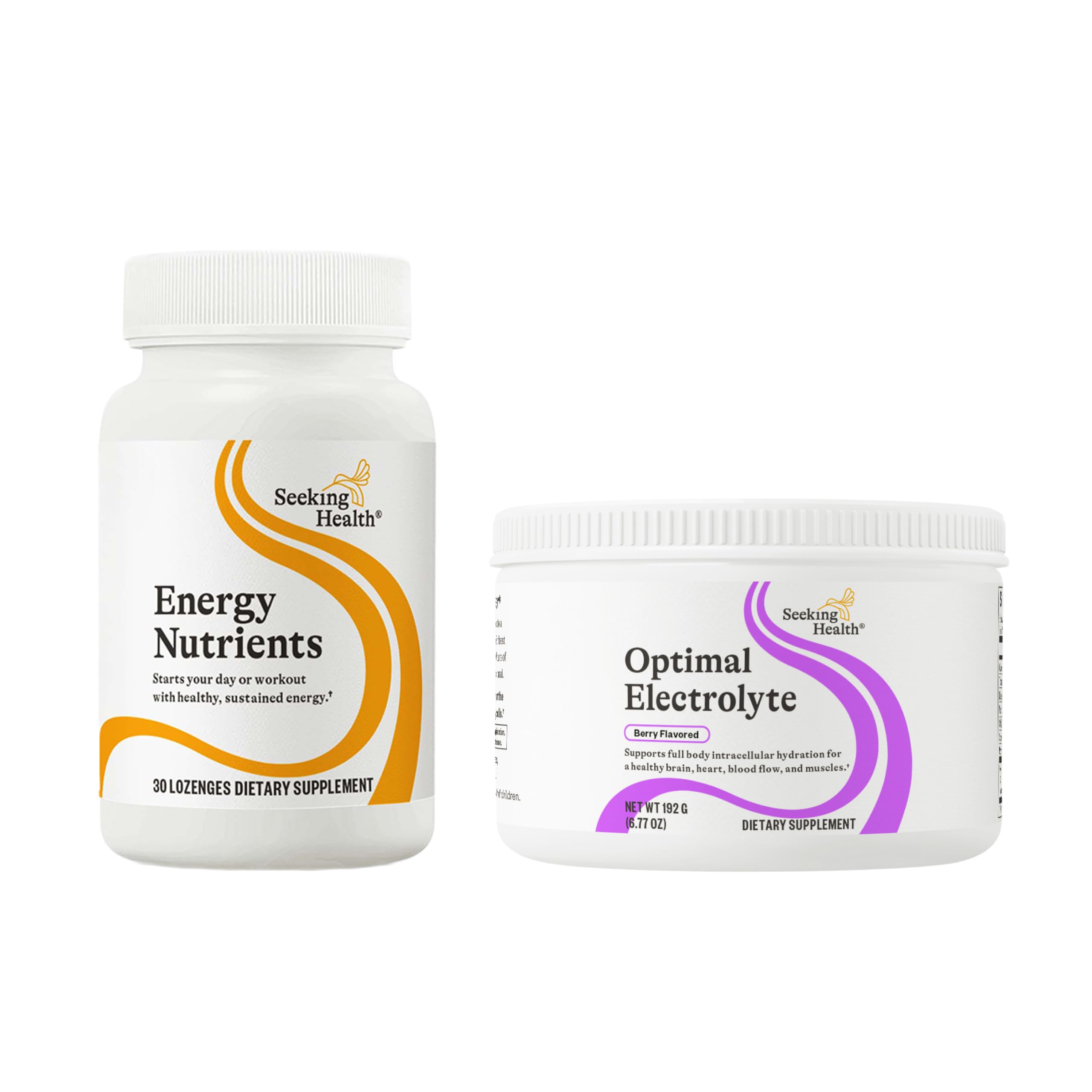 Aplicación para concentración con Seeking Health Energy Nutrients en momentos clave