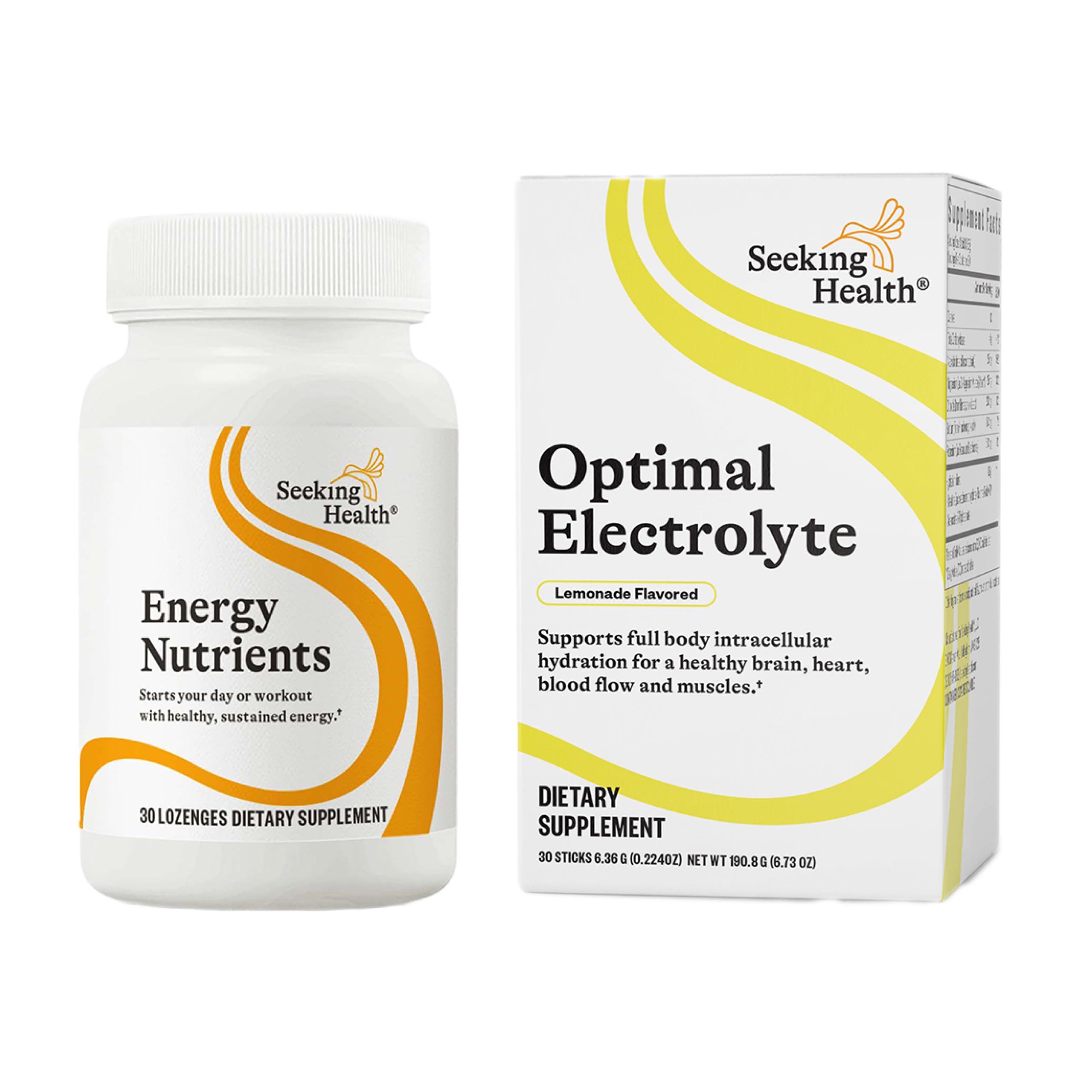 Ingrediente clave glutatión en Seeking Health Energy Nutrients
