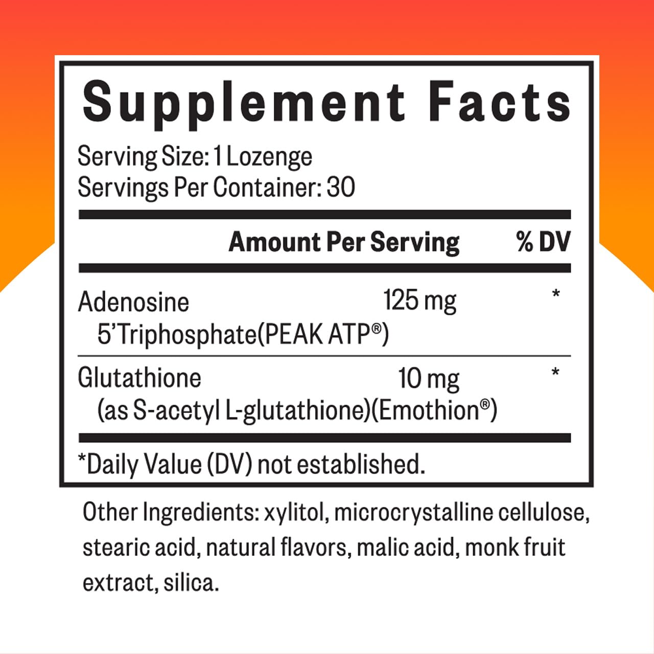 Pastillas masticables Seeking Health Energy Nutrients listas para uso diario