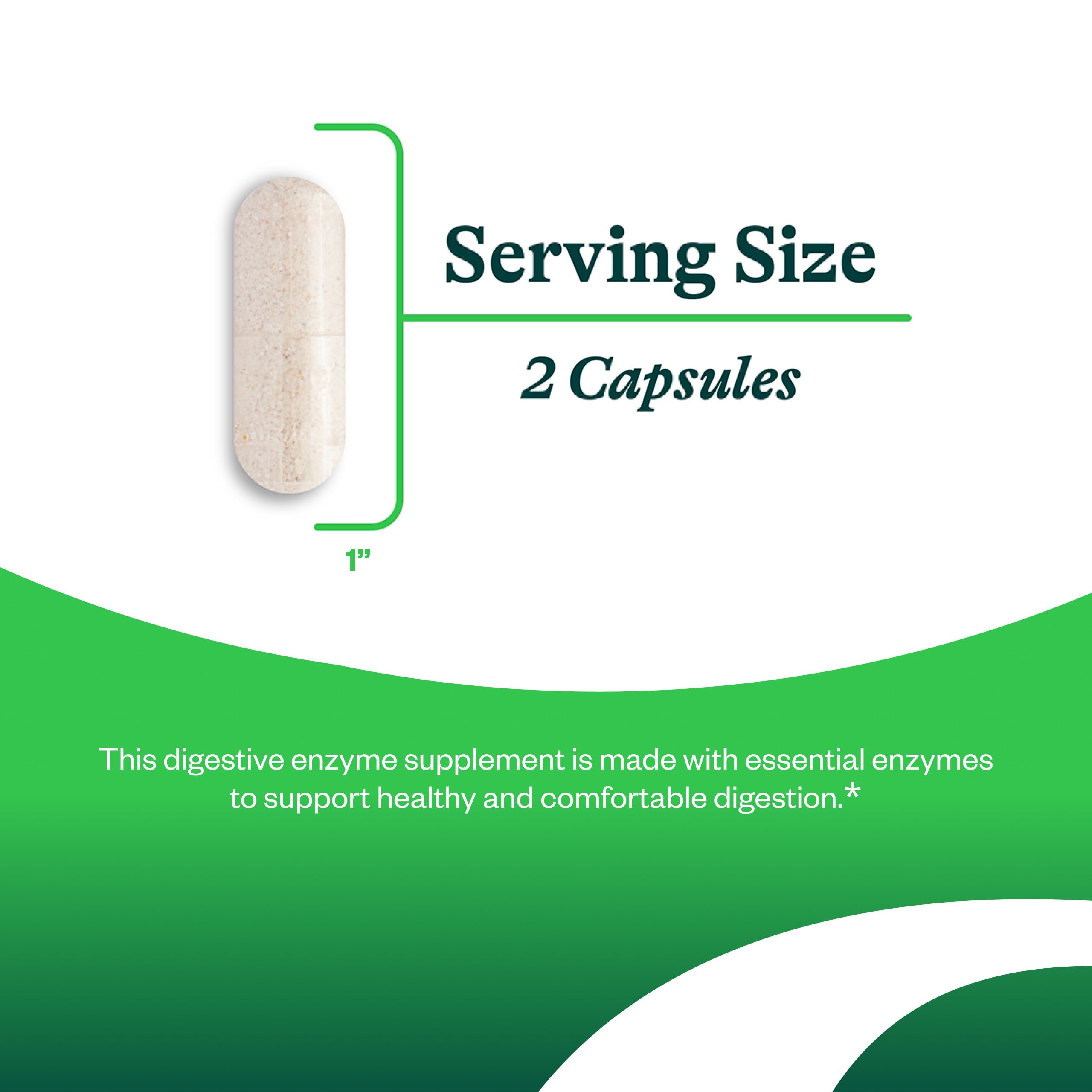 Etiqueta de Seeking Health destacando enzimas digestivas para una absorción de nutrientes.