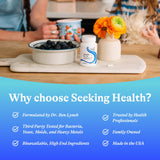 Forma vegetariana de Seeking Health D3-K2, apta para dietas vegetales.