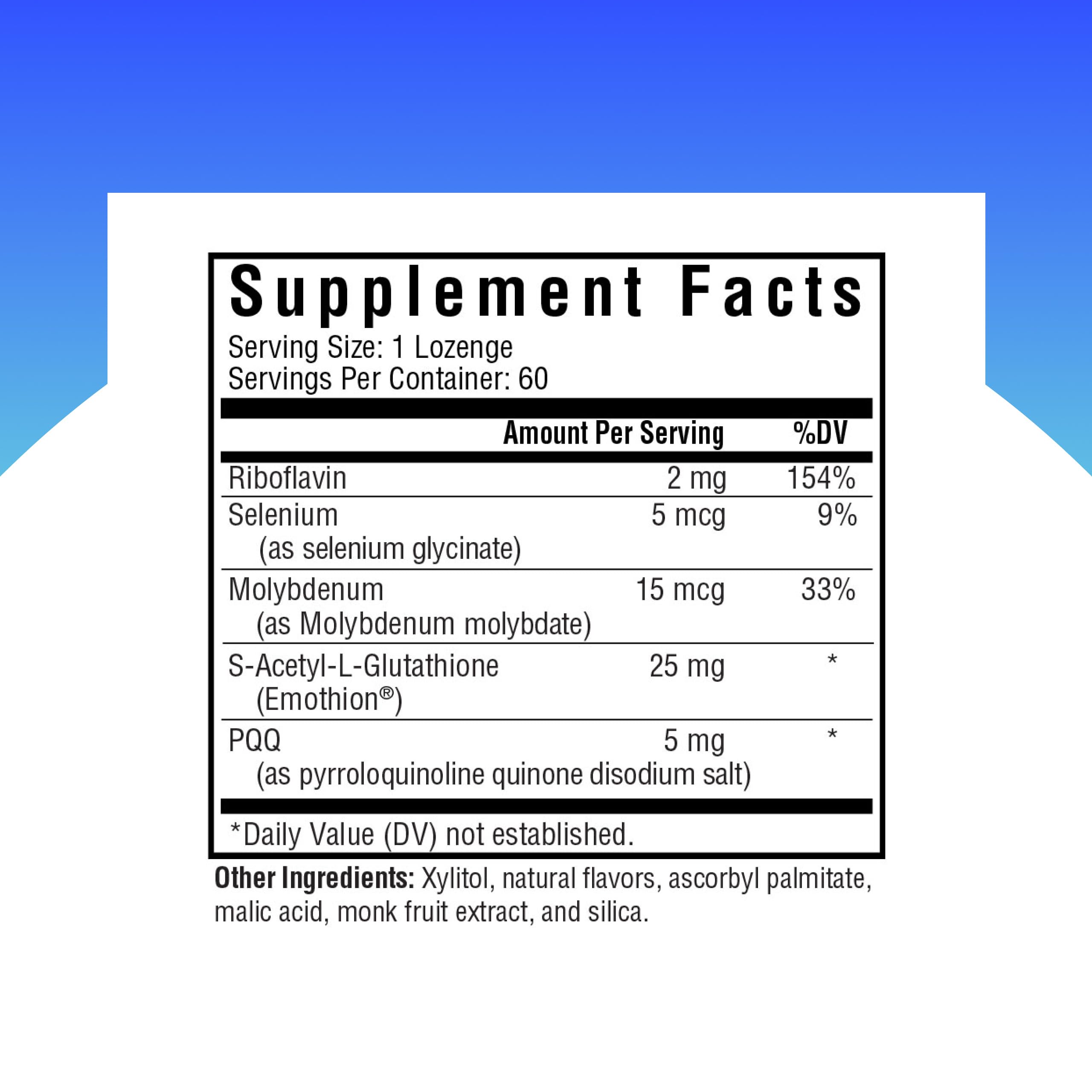 Envase Seeking Health Glutathione Plus, defensa antioxidante diaria