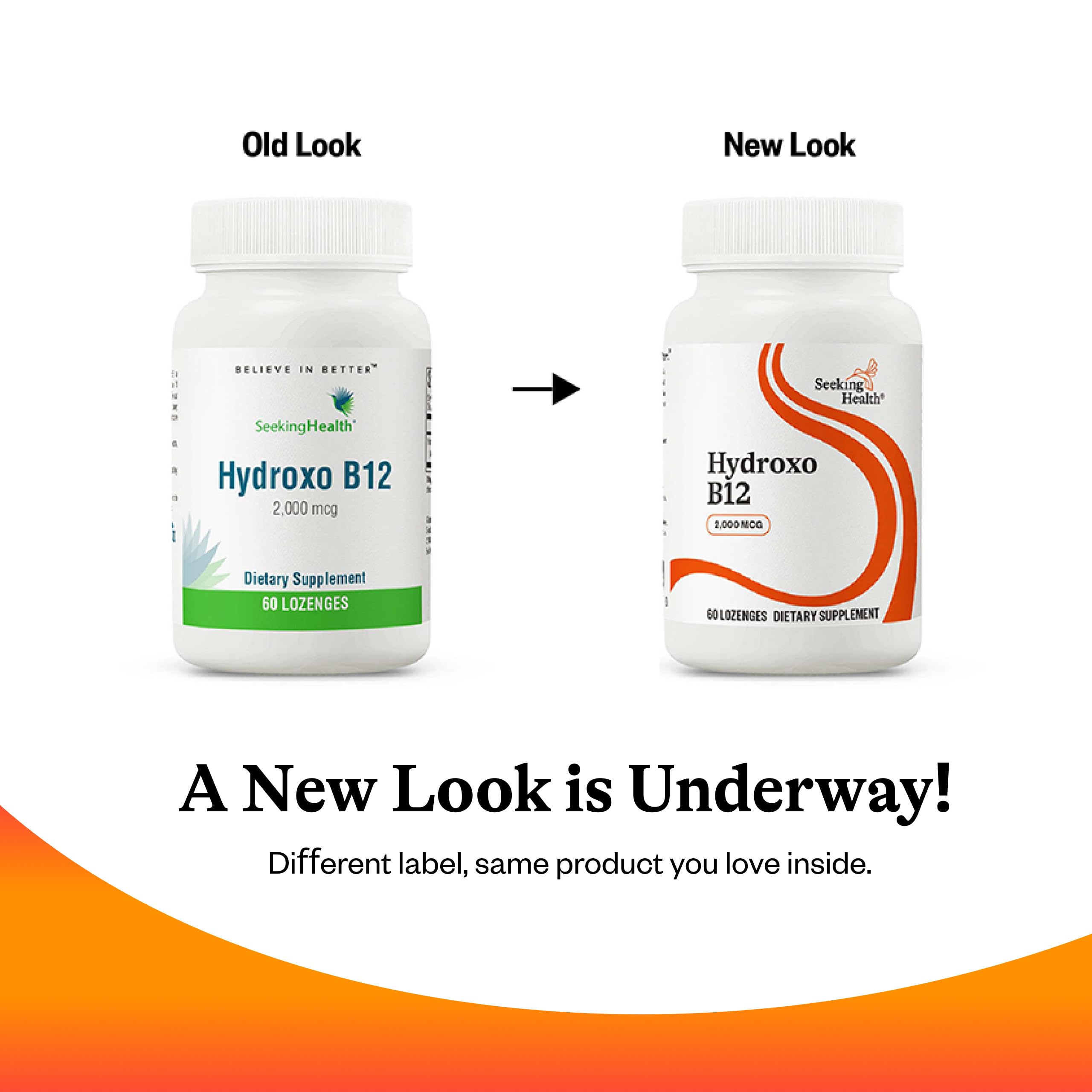 Seeking Health Hydroxo B12 formato pastillas masticables para comodidad