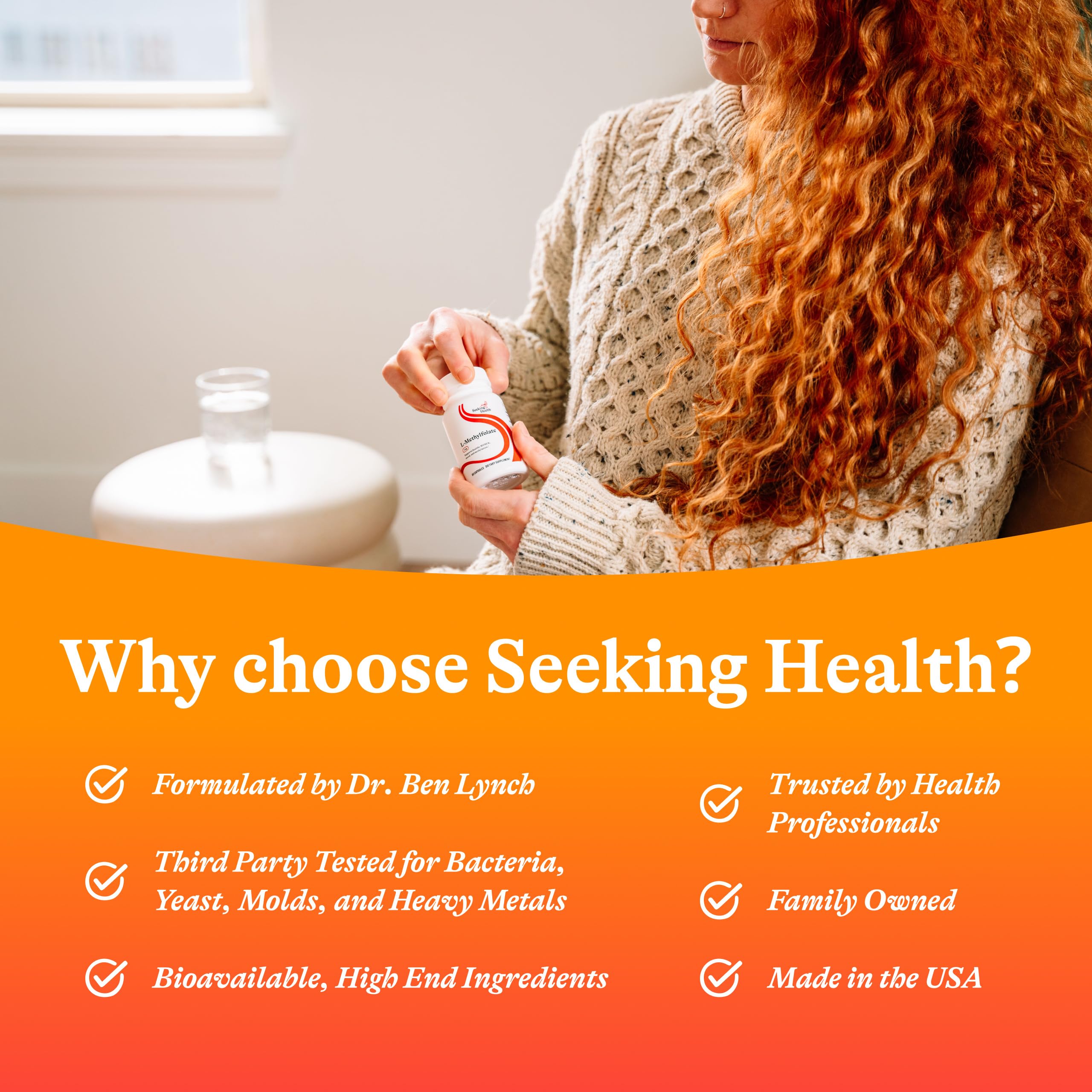 Seeking Health L-Metilfolato 1mg – caja de presentación lista para compra