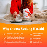 Producto vegetariano de Seeking Health Magnesium Glycinate Powder para dietas sin carne