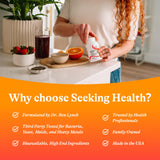 Cápsulas listas para tomar en la mañana de Seeking Health One MF.