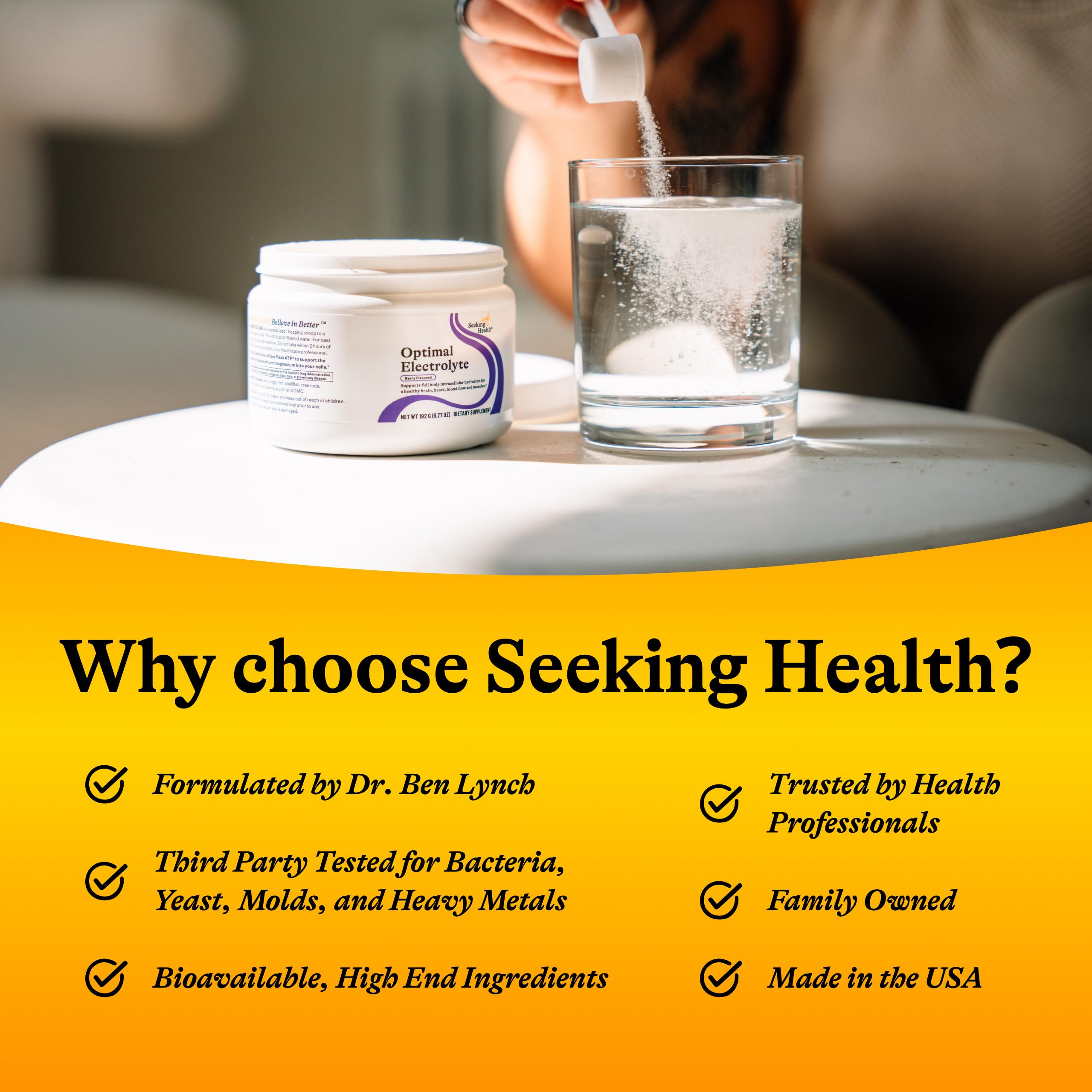 Seeking Health: lista de ingredientes clave para apoyo general.
