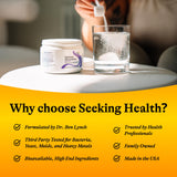 Seeking Health: lista de ingredientes clave para apoyo general.