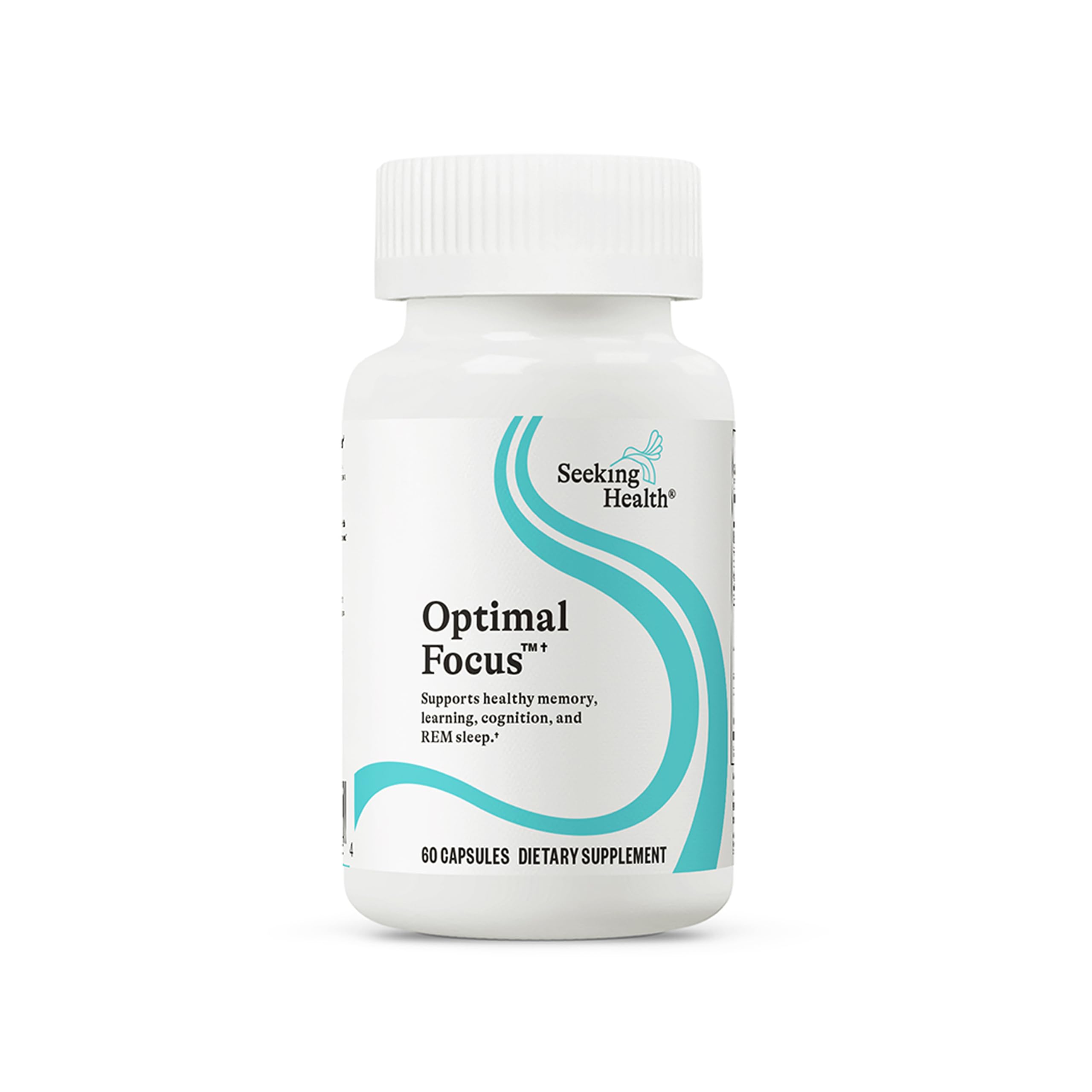 Seeking Health Optimal Focus en botella para claridad mental sin estimulantes