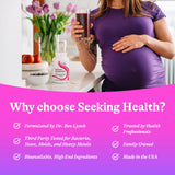 Seeking Health Optimal Prenatal MF: jengibre y vitamina A en la fórmula