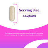 Seeking Health Optimal Prenatal MF: folato verdadero y B12 no metilada en fórmula