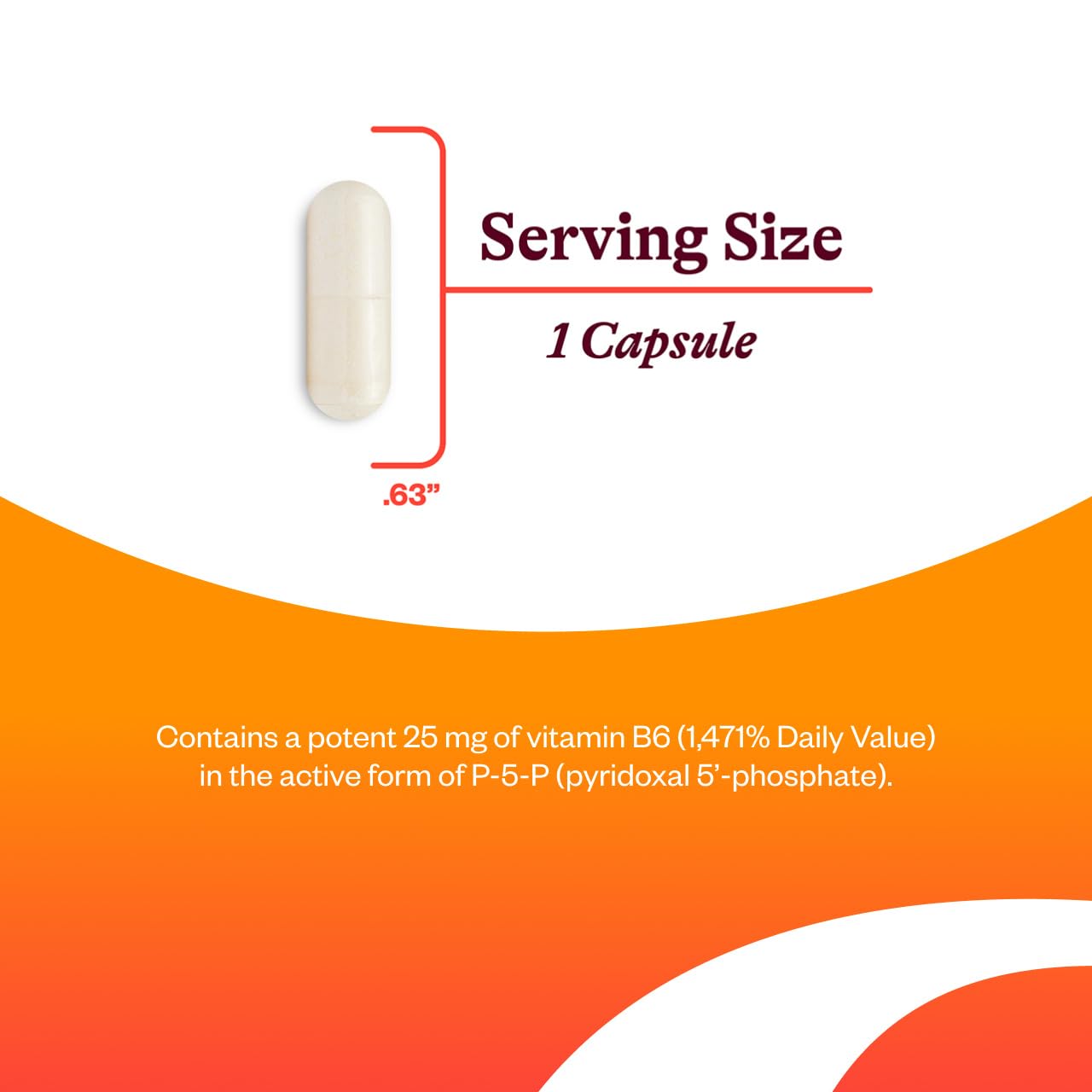 Cápsulas vegetarianas de Seeking Health P-5-P para consumo diario