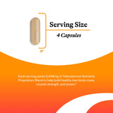 Frasco de Seeking Health Testosterone Nutrients listo para uso diario
