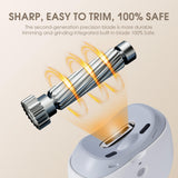 Seemagic cortauñas electrico con doble velocidad para todas las edades.