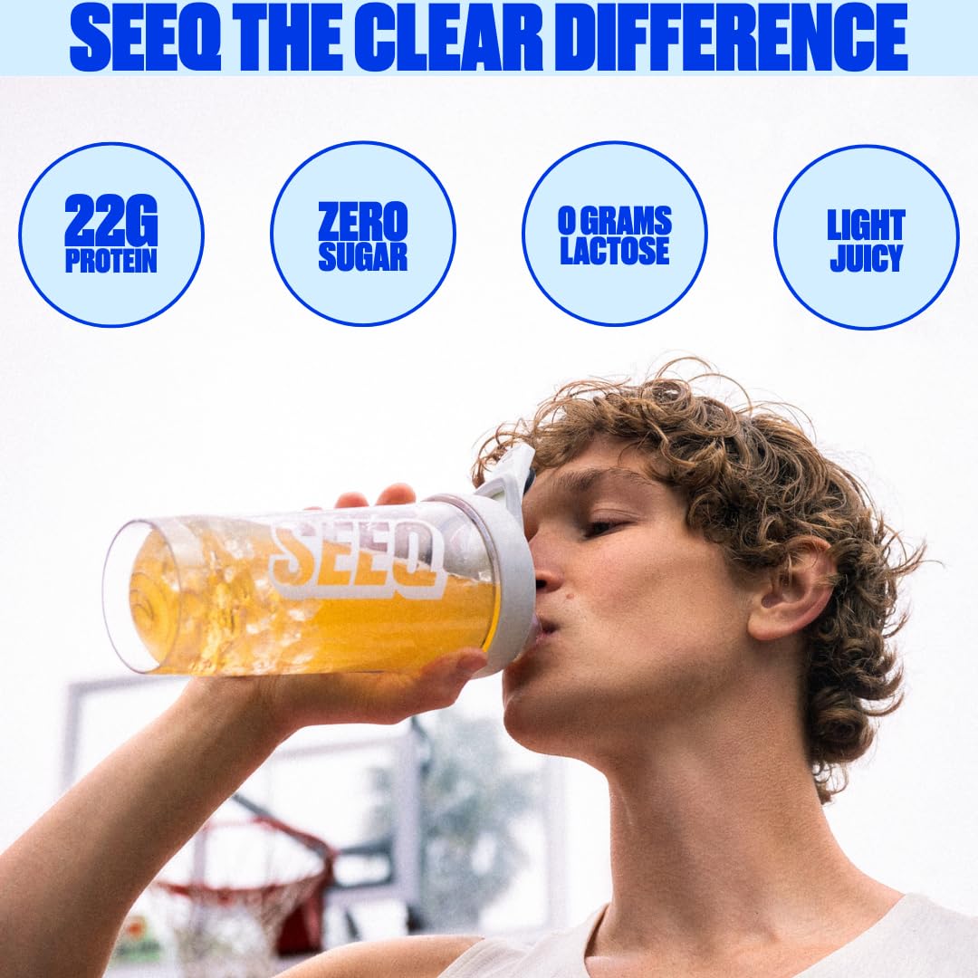 SEEQ taza mezcladora lista para batido rápido de proteína