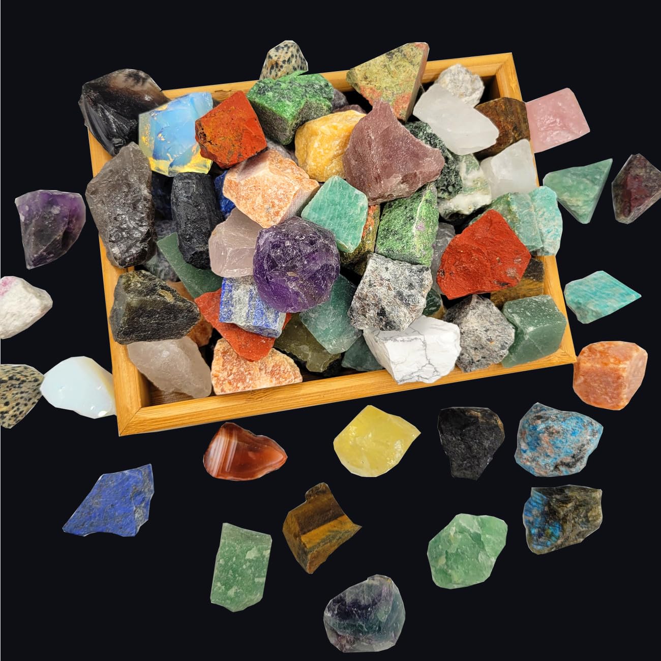 SeeuFun amatista cruda para pulido y aprendizaje de minerales.