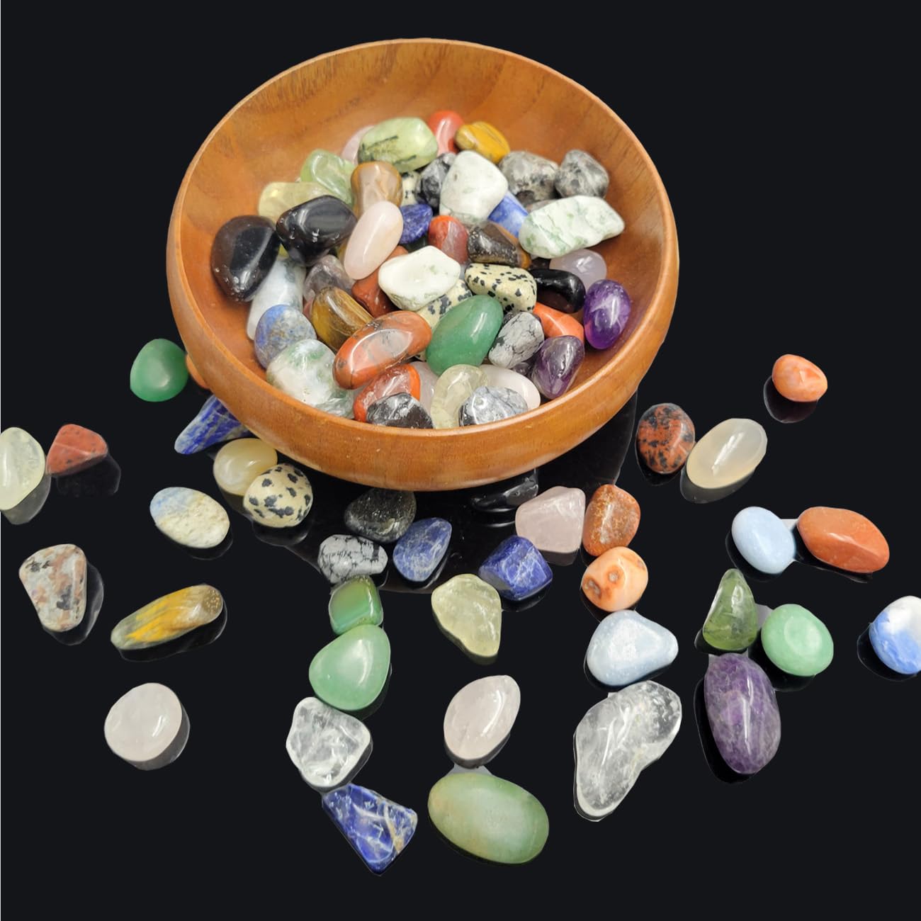 SeeuFun amatista y cuarzo claro para calma en meditaciones y Reiki