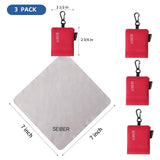 SEIBER funda de neopreno con cierre automático protege el paño y evita pérdidas.