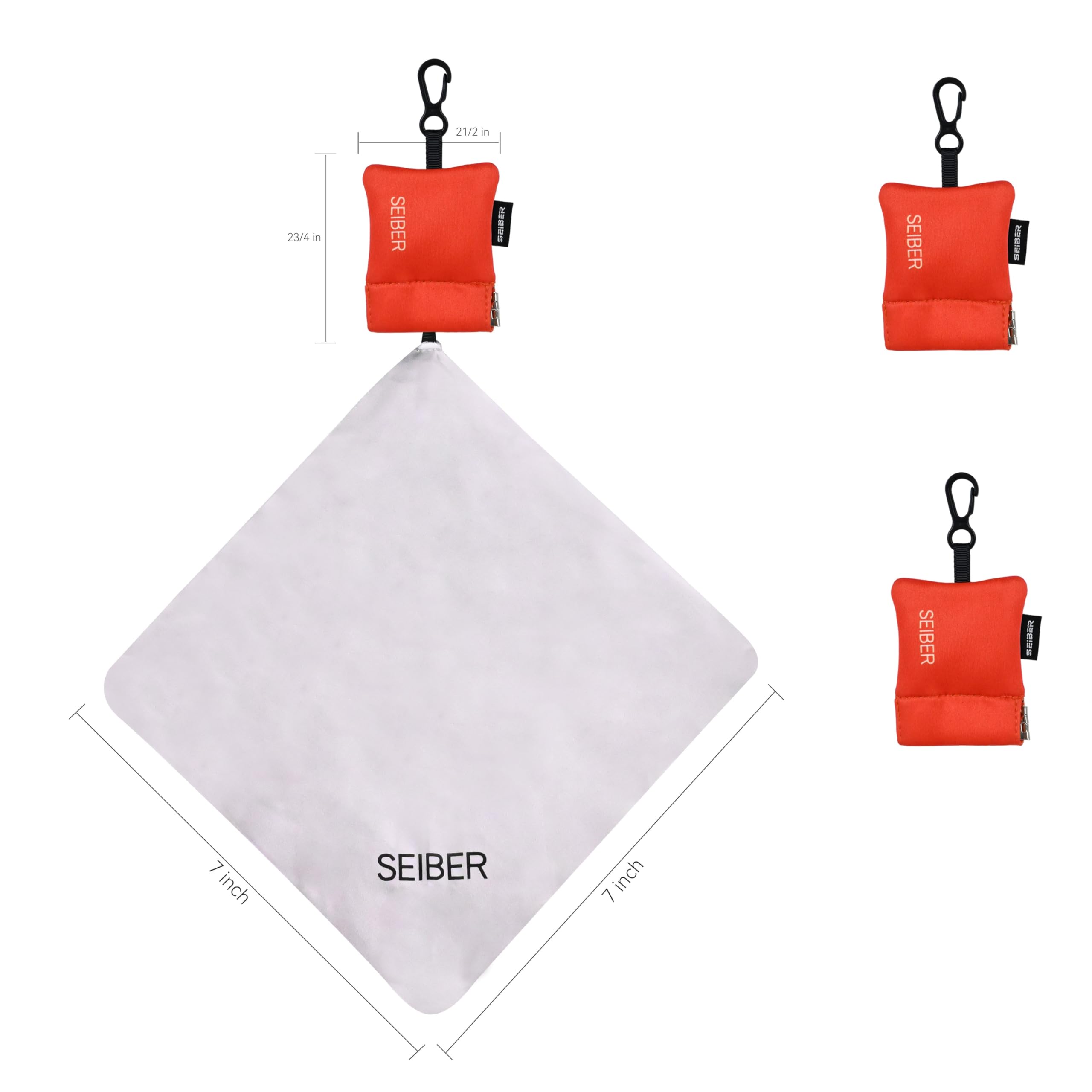 SEIBER paquete de 2 piezas para limpieza de lentes y pantallas