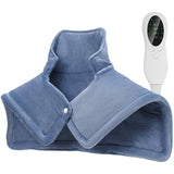 SEISSO almohadilla calor cuello hombros muestra diseño suave para relajación diaria
