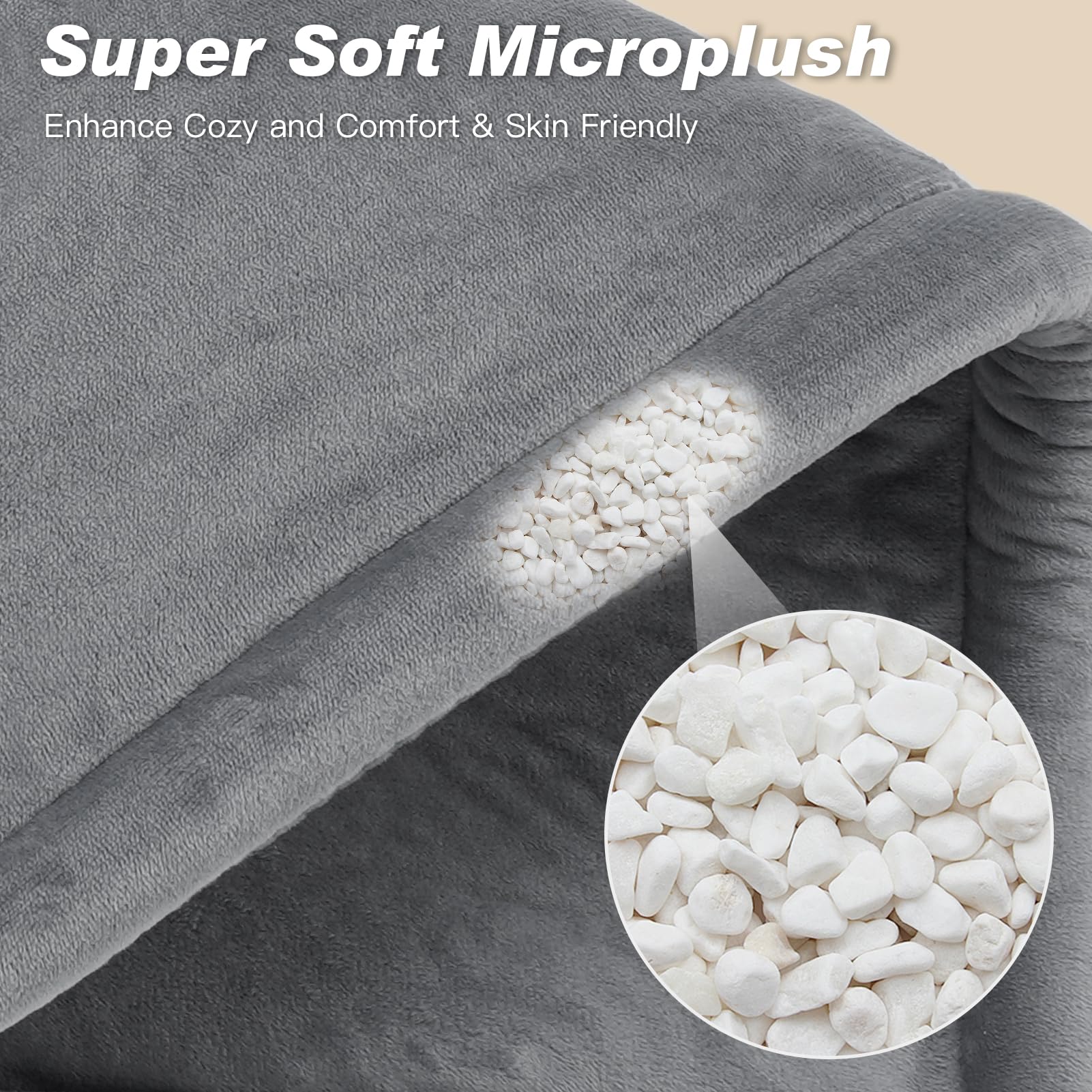 SEISSO manta térmica cama-sofa: uso multifuncional y cómodo en cualquier lugar