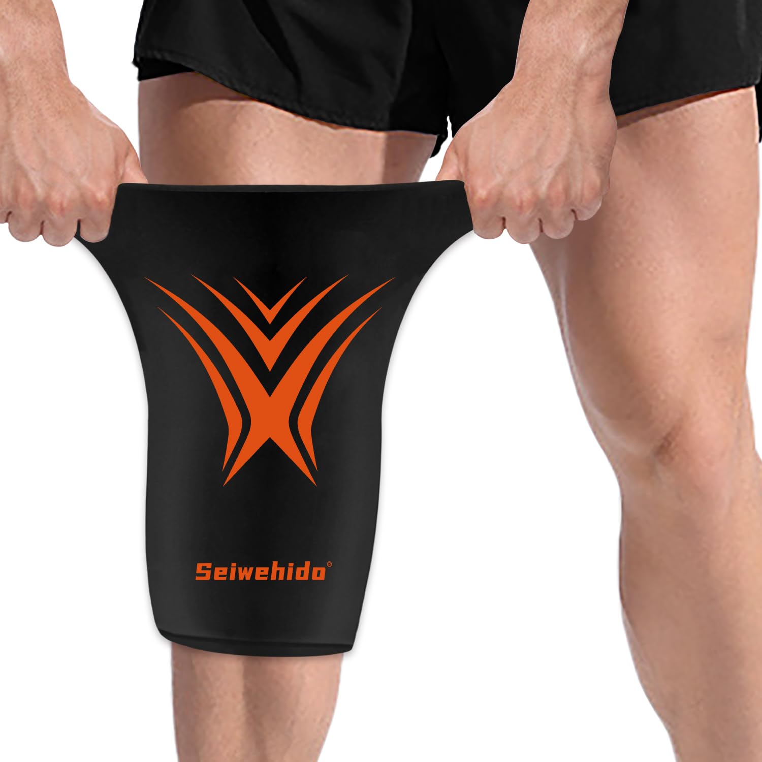 SEIWEHIDO empaque frío para rodilla extendida, cobertura amplia para mayor confort
