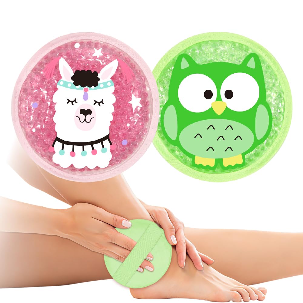 SEIWEHIDO gel frío duo, dos compresas reutilizables para molestias diarias