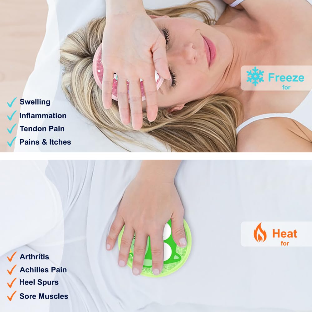 SEIWEHIDO gel mano portátil, diseño amigable para cuello y cabeza