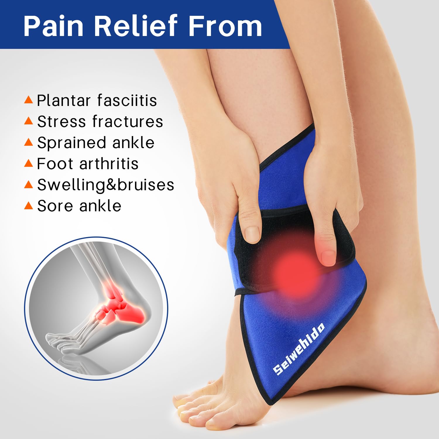 SEIWEHIDO terapia dual fría-calor para movilidad y confort durante entrenamientos.