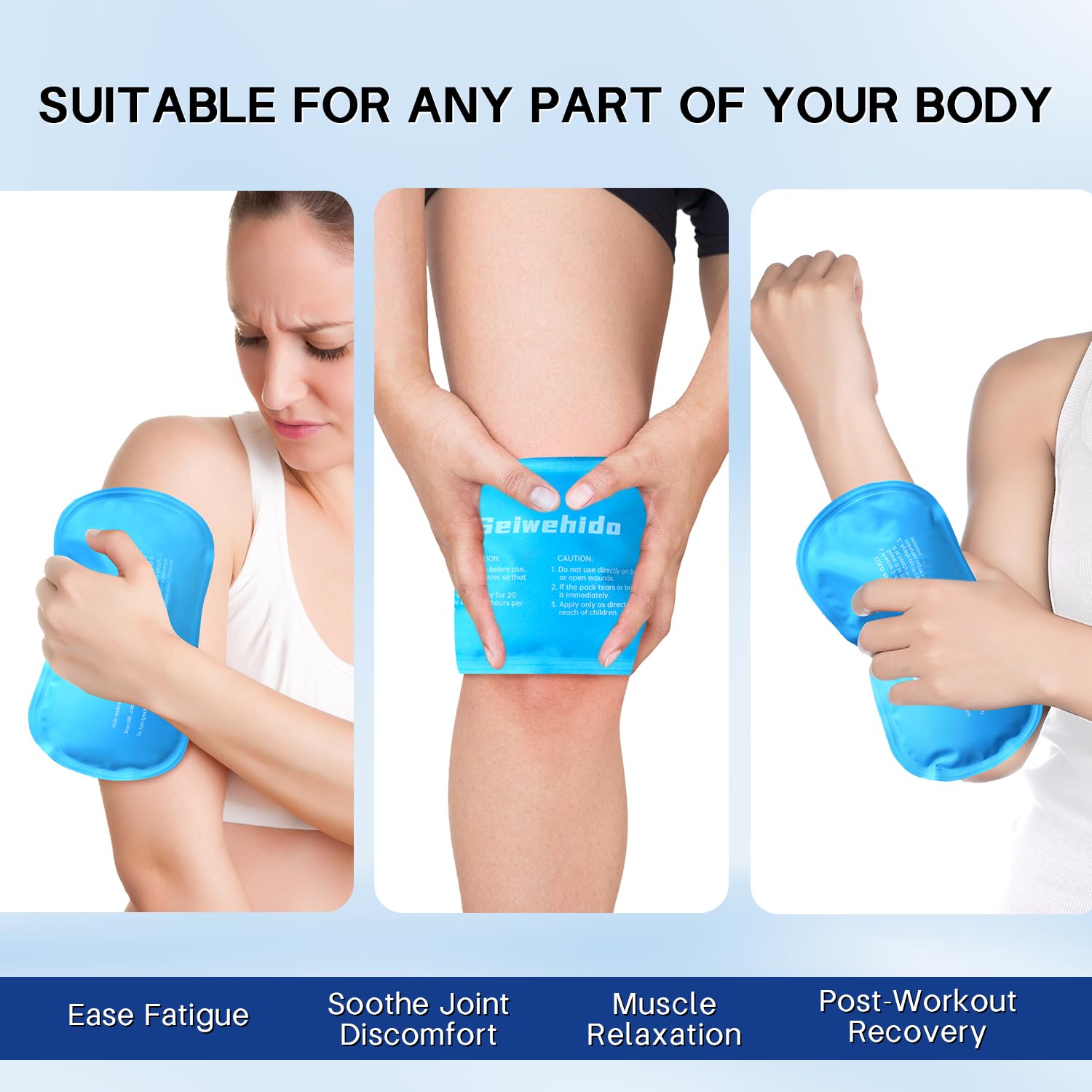 SEIWEHIDO uso en rodilla y muñeca para soporte en articulaciones