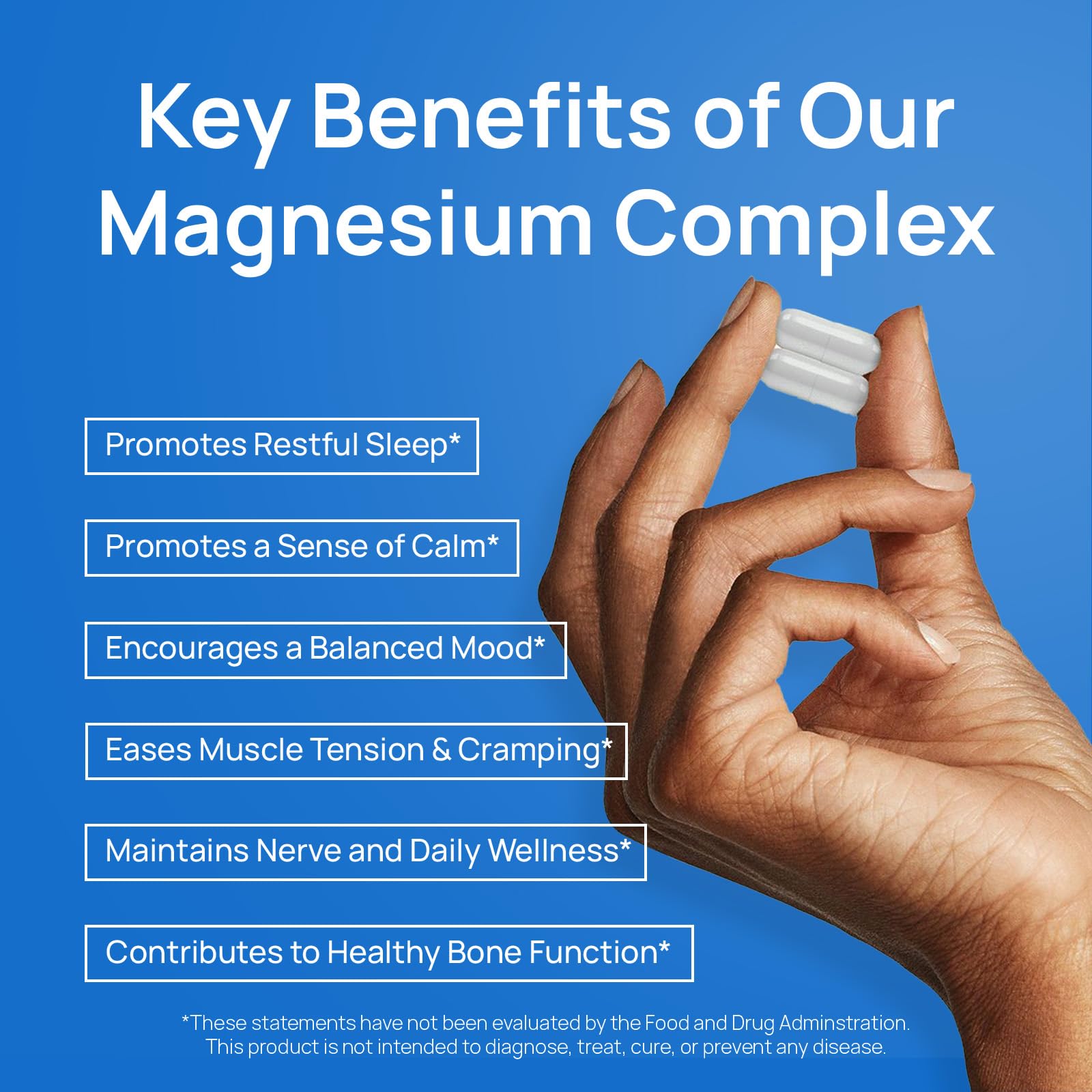 Ingredientes clave del complejo de magnesio de Selerb.
