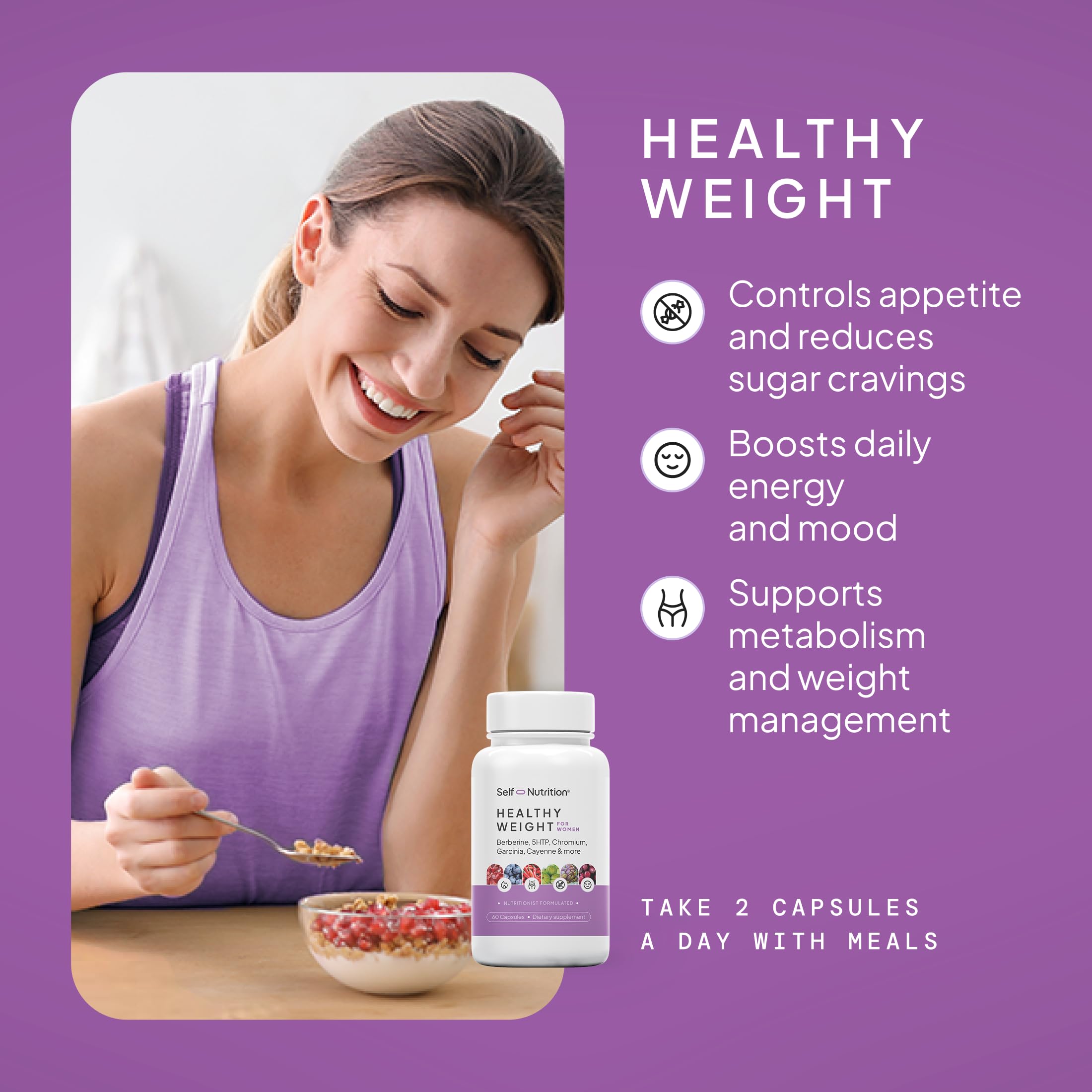 SELF NUTRITION etiqueta del producto legible para decisión informada