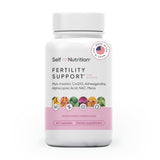SELF NUTRITION Fertility Support, botella volcado: apoyo diario para regularidad del ciclo.