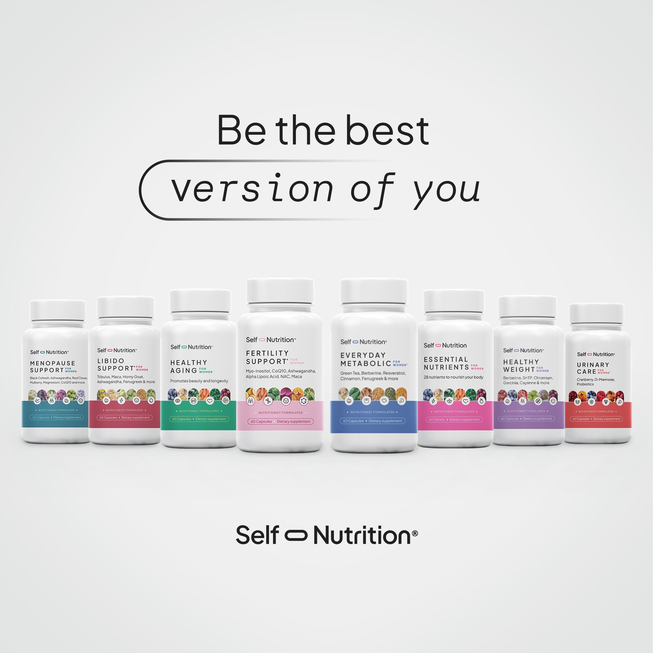 SELF NUTRITION Fertility Support, versión keto-amigable: compatible con estilos de vida variados.