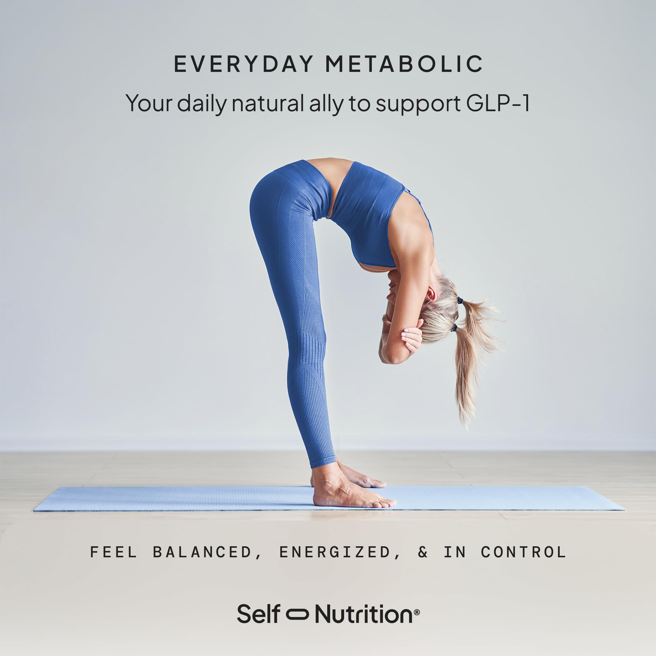 SELF NUTRITION GLP-1 Berberine: etiqueta clara con información de ingredientes